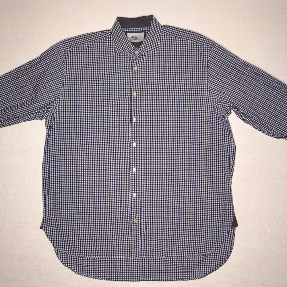 Gigham Men Charles Tyrwhitt Dress Shirt